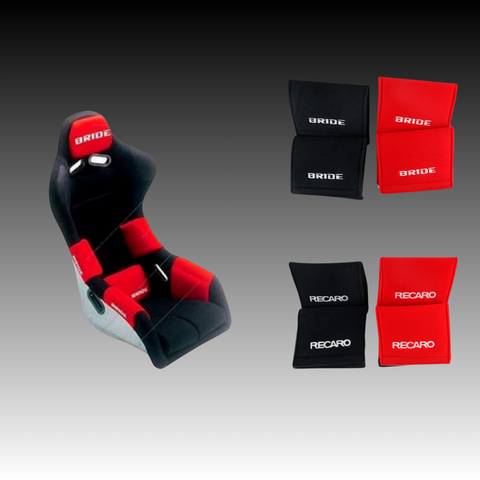 BRIDE / RECARO Seat Cover Tuning Protector Pad • Side Pad or Knee Pad • 2 Pieces