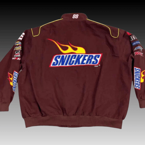 Vintage Snickers Racing Bomber Jacket - Infamous Legends