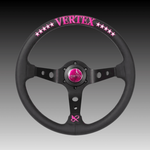 Vertex Funky Queen Pink Steering Wheel - Infamous Legends